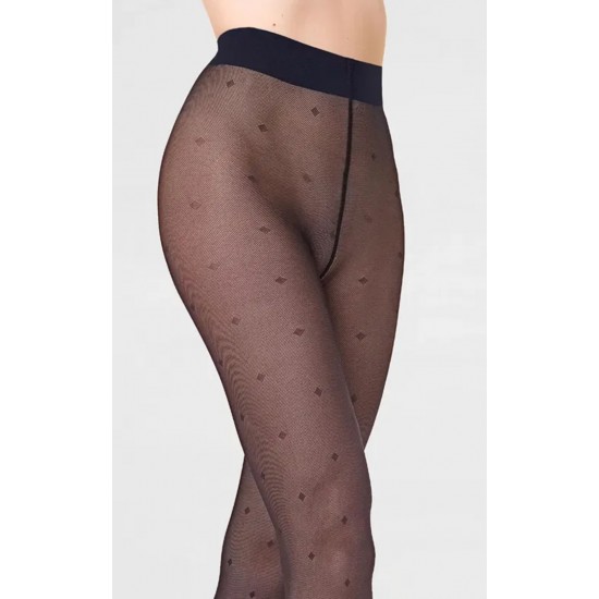 Marilyn Allure F05 – 20 DEN naiste mikrovõrgu sukkpüksid rombmustriga