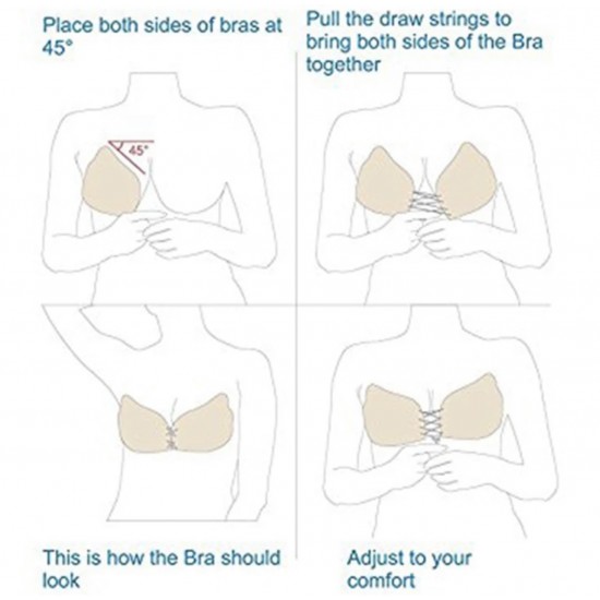 Silikoonist rinnahoidja "Freebra" Apria's underwear