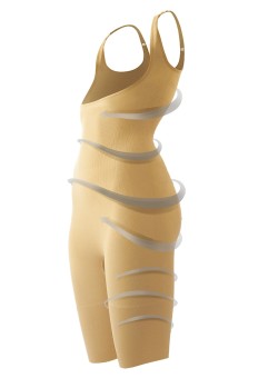 Marilyn Slim Emotion figuuri vormiv body lühikeste pükstega
